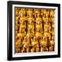 China 10MKm2 Collection - Gold Buddhist Statue in Longhua Temple-Philippe Hugonnard-Framed Photographic Print