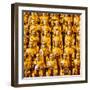 China 10MKm2 Collection - Gold Buddhist Statue in Longhua Temple-Philippe Hugonnard-Framed Photographic Print