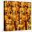 China 10MKm2 Collection - Gold Buddhist Statue in Longhua Temple-Philippe Hugonnard-Stretched Canvas