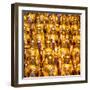 China 10MKm2 Collection - Gold Buddhist Statue in Longhua Temple-Philippe Hugonnard-Framed Photographic Print