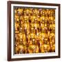 China 10MKm2 Collection - Gold Buddhist Statue in Longhua Temple-Philippe Hugonnard-Framed Photographic Print