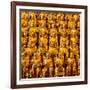 China 10MKm2 Collection - Gold Buddhist Statue in Longhua Temple-Philippe Hugonnard-Framed Photographic Print