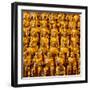 China 10MKm2 Collection - Gold Buddhist Statue in Longhua Temple-Philippe Hugonnard-Framed Photographic Print