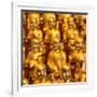 China 10MKm2 Collection - Gold Buddhist Statue in Longhua Temple-Philippe Hugonnard-Framed Photographic Print