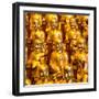 China 10MKm2 Collection - Gold Buddhist Statue in Longhua Temple-Philippe Hugonnard-Framed Photographic Print