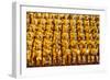 China 10MKm2 Collection - Gold Buddhist Statues in Longhua Temple-Philippe Hugonnard-Framed Photographic Print