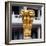 China 10MKm2 Collection - Golden Chinese Lion Statue Jing An Temple - Shanghai-Philippe Hugonnard-Framed Photographic Print