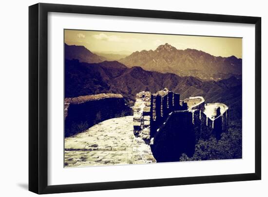 China 10MKm2 Collection - Great Wall of China-Philippe Hugonnard-Framed Photographic Print