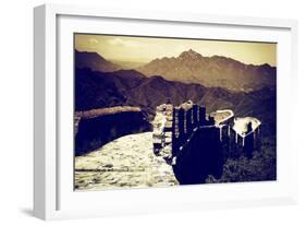 China 10MKm2 Collection - Great Wall of China-Philippe Hugonnard-Framed Photographic Print