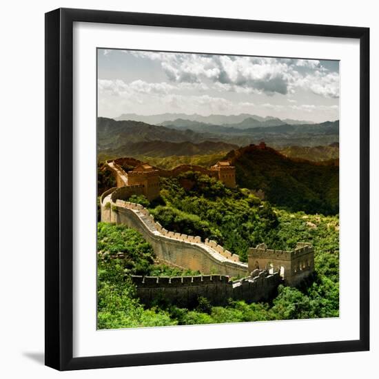 China 10MKm2 Collection - Great Wall of China-Philippe Hugonnard-Framed Photographic Print