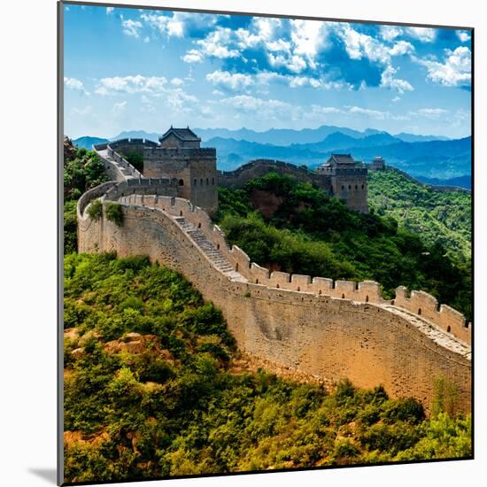 China 10MKm2 Collection - Great Wall of China-Philippe Hugonnard-Mounted Photographic Print