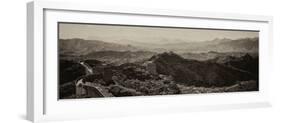 China 10MKm2 Collection - Great Wall of China-Philippe Hugonnard-Framed Photographic Print