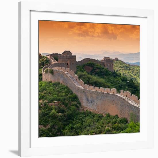 China 10MKm2 Collection - Great Wall of China-Philippe Hugonnard-Framed Photographic Print