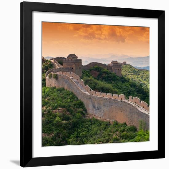 China 10MKm2 Collection - Great Wall of China-Philippe Hugonnard-Framed Photographic Print