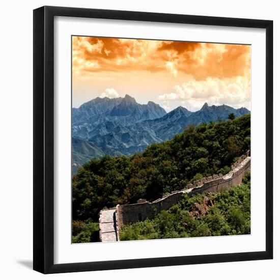 China 10MKm2 Collection - Great Wall of China-Philippe Hugonnard-Framed Photographic Print