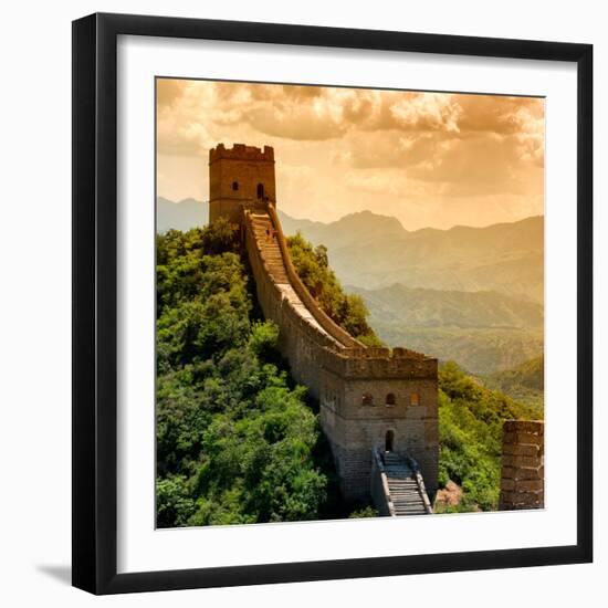 China 10MKm2 Collection - Great Wall of China-Philippe Hugonnard-Framed Premium Photographic Print