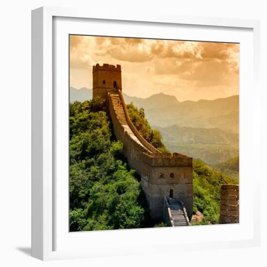 China 10MKm2 Collection - Great Wall of China-Philippe Hugonnard-Framed Photographic Print