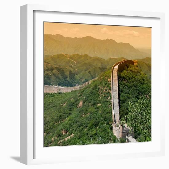 China 10MKm2 Collection - Great Wall of China-Philippe Hugonnard-Framed Photographic Print