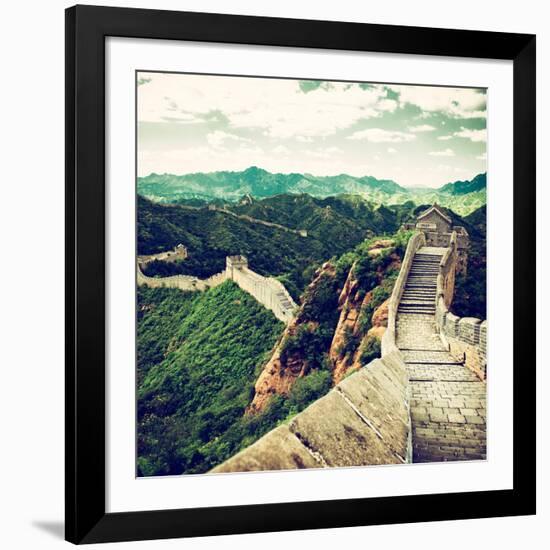 China 10MKm2 Collection - Great Wall of China-Philippe Hugonnard-Framed Photographic Print