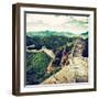 China 10MKm2 Collection - Great Wall of China-Philippe Hugonnard-Framed Photographic Print