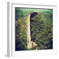 China 10MKm2 Collection - Great Wall of China-Philippe Hugonnard-Framed Photographic Print