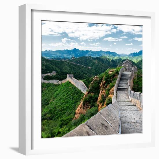 China 10MKm2 Collection - Great Wall of China-Philippe Hugonnard-Framed Photographic Print