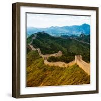 China 10MKm2 Collection - Great Wall of China-Philippe Hugonnard-Framed Photographic Print