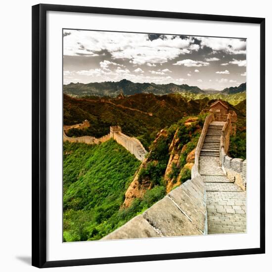 China 10MKm2 Collection - Great Wall of China-Philippe Hugonnard-Framed Photographic Print