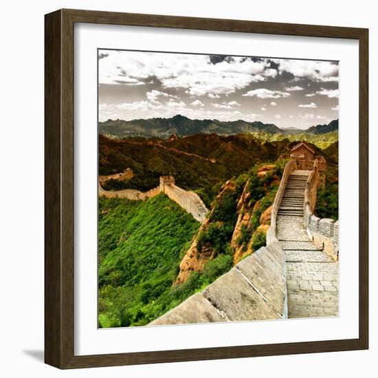 China 10MKm2 Collection - Great Wall of China-Philippe Hugonnard-Framed Photographic Print