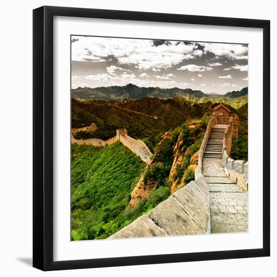 China 10MKm2 Collection - Great Wall of China-Philippe Hugonnard-Framed Photographic Print