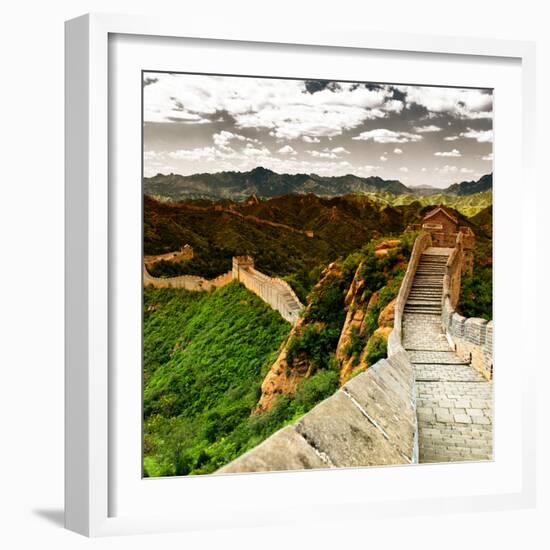 China 10MKm2 Collection - Great Wall of China-Philippe Hugonnard-Framed Photographic Print