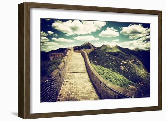 China 10MKm2 Collection - Great Wall of China-Philippe Hugonnard-Framed Photographic Print