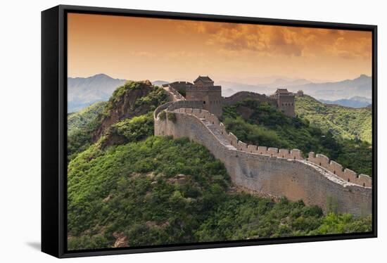 China 10MKm2 Collection - Great Wall of China-Philippe Hugonnard-Framed Stretched Canvas