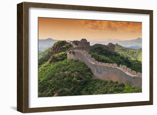 China 10MKm2 Collection - Great Wall of China-Philippe Hugonnard-Framed Photographic Print