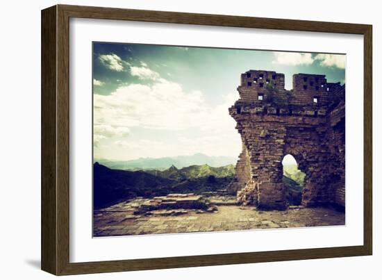 China 10MKm2 Collection - Great Wall of China-Philippe Hugonnard-Framed Photographic Print