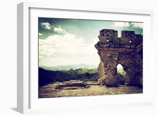 China 10MKm2 Collection - Great Wall of China-Philippe Hugonnard-Framed Photographic Print