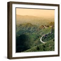 China 10MKm2 Collection - Great Wall of China-Philippe Hugonnard-Framed Photographic Print