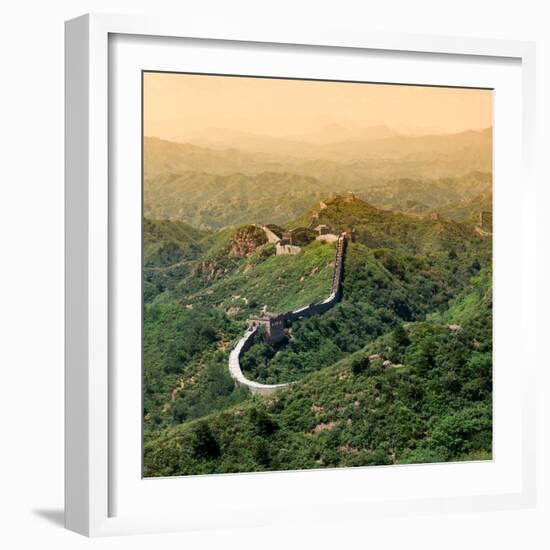 China 10MKm2 Collection - Great Wall of China-Philippe Hugonnard-Framed Photographic Print