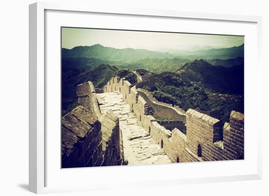 China 10MKm2 Collection - Great Wall of China-Philippe Hugonnard-Framed Photographic Print