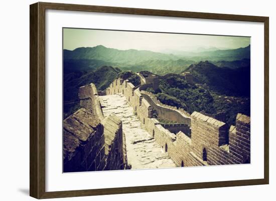 China 10MKm2 Collection - Great Wall of China-Philippe Hugonnard-Framed Photographic Print