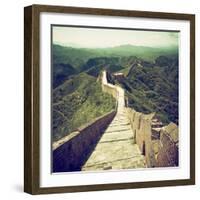 China 10MKm2 Collection - Great Wall of China-Philippe Hugonnard-Framed Photographic Print