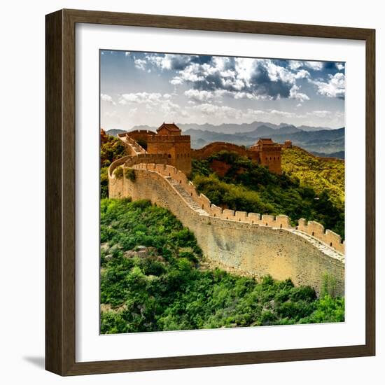 China 10MKm2 Collection - Great Wall of China-Philippe Hugonnard-Framed Photographic Print