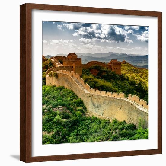 China 10MKm2 Collection - Great Wall of China-Philippe Hugonnard-Framed Photographic Print