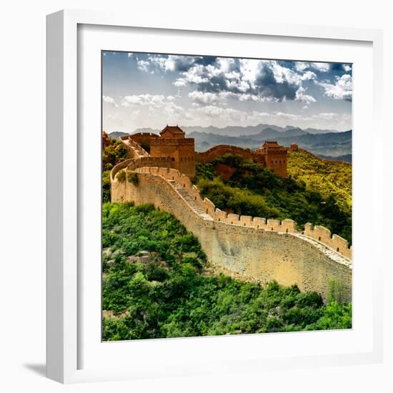 China 10MKm2 Collection - Great Wall of China-Philippe Hugonnard-Framed Photographic Print