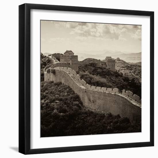 China 10MKm2 Collection - Great Wall of China-Philippe Hugonnard-Framed Photographic Print