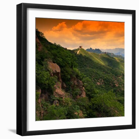 China 10MKm2 Collection - Great Wall of China-Philippe Hugonnard-Framed Photographic Print