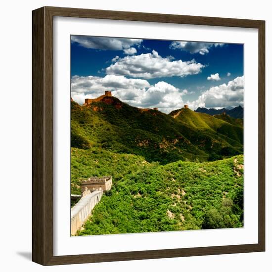 China 10MKm2 Collection - Great Wall of China-Philippe Hugonnard-Framed Photographic Print