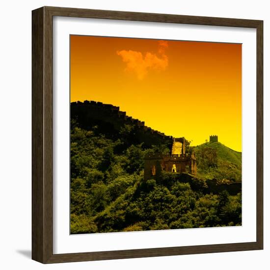 China 10MKm2 Collection - Great Wall of China-Philippe Hugonnard-Framed Photographic Print