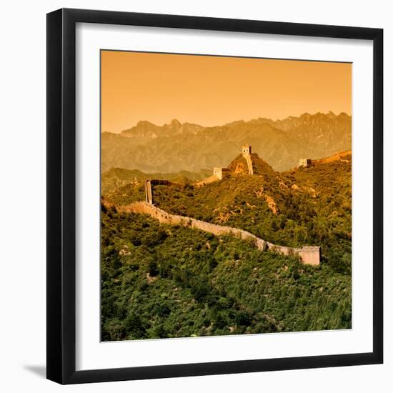 China 10MKm2 Collection - Great Wall of China-Philippe Hugonnard-Framed Photographic Print