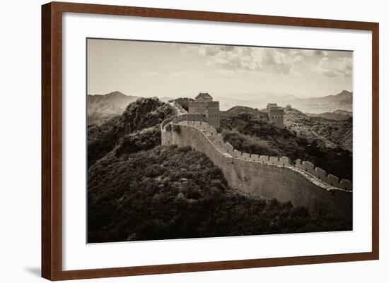 China 10MKm2 Collection - Great Wall of China-Philippe Hugonnard-Framed Photographic Print